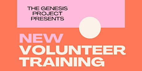 New Volunteer Training primary image