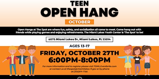 Teen Open Hang primary image