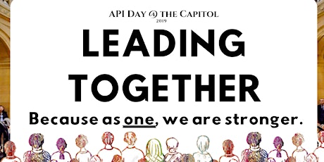 2019 API Day at the Capitol: Leading Together primary image