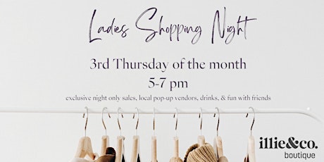 Ladies Shopping Night