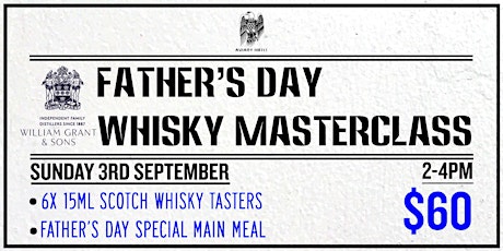 Imagem principal do evento Father's Day Whisky Masterclass @ The Aviary Hotel