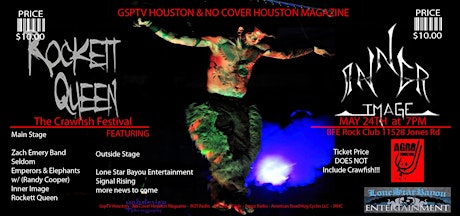 Gsptv Houston And No Cover Magazine Presents Rocking The Crawfish Festival primary image