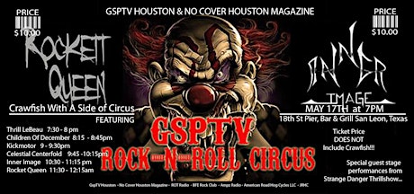 Gsptv Houston And No Cover Houston Brings You Crawfish With A Side Of Circus primary image