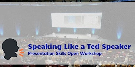 Speaking Like a Ted Speaker (May 2019) primary image
