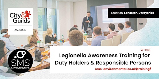 Immagine principale di City & Guilds Assured -  Legionella Training for Responsible Persons 