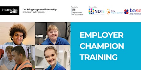 NHS England Employer Champions for Supported Internships