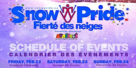 Snow Pride/Fierté des neiges: Presented by Kunstadt Sports primary image