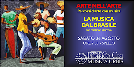 ARTE NELL'ARTE: MUSICA DAL BRASILE con Visita Guidata primary image