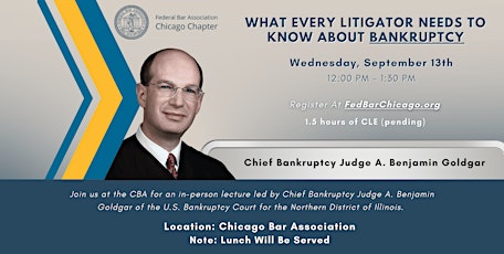 Imagem principal do evento What Every Litigator Needs to Know About Bankruptcy