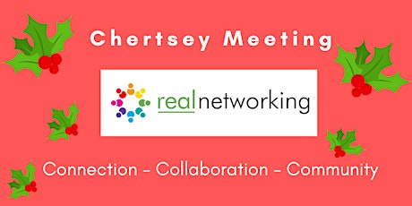 Chertsey Real Networking Festive December 2023  primärbild