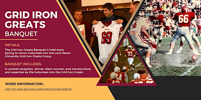 Image principale de Grid Iron Greats Banquet 2026