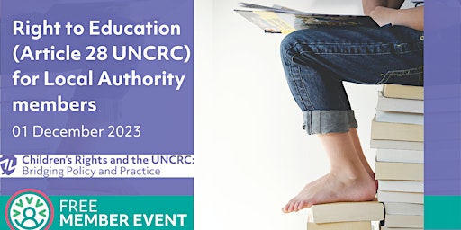 Imagen principal de Right to Education (Article 28 UNCRC) for Local Authority members