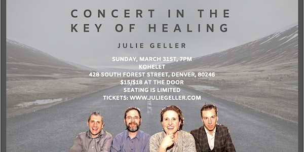 Concert in the Key of Healing with Julie Geller