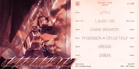 reset presents: search party - chicago ft. umru, laura les + secret guests primary image