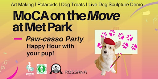 MoCA on the Move at Met Park: Paw-casso Party! Make art with your pup! primary image