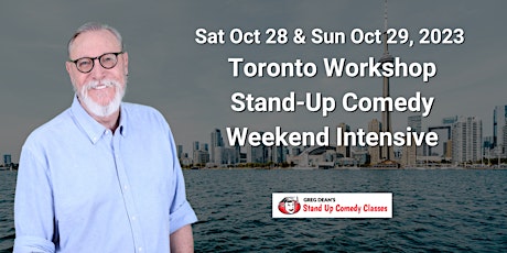 GREG DEAN | TORONTO | STAND-UP COMEDY WEEKEND INTENSIVE primary image