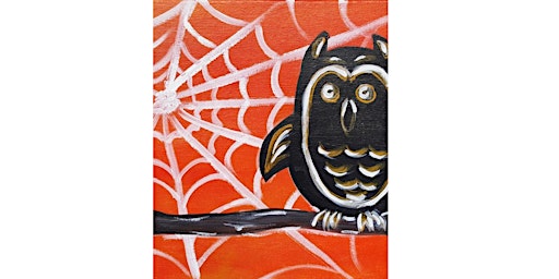 La Palmera, Mill Creek - Cocoa and Canvas "Spooky Spider or Owl" primary image