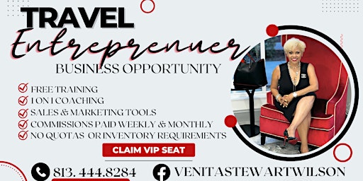 Travel Entrepreneur Business Opportunity primary image