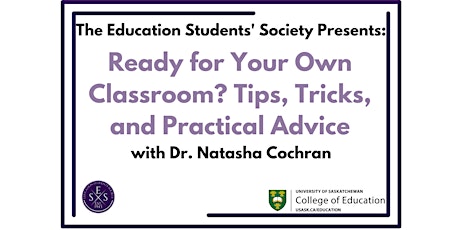 Ready for Your Own Classroom? Tips, Tricks, and Practical Advice primary image