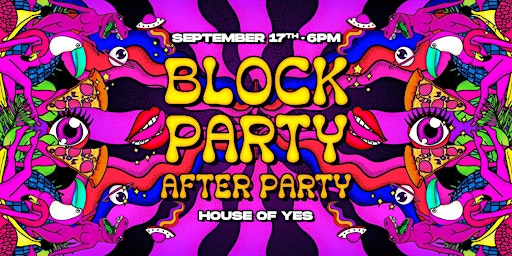 BLOCK PARTY afterparty! primary image