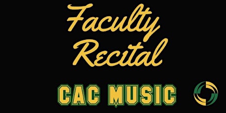 CAC Faculty Recital primary image