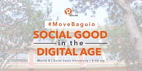 #MoveBaguio: Social Good in the Digital Age primary image