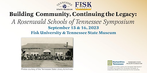 Building Community, Continuing the Legacy: A Rosenwald School Symposium primary image