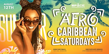 Afro-Caribbean Saturdays @ SPACE DC primary image