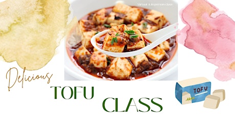 Vegan Tofu Cooking Class (Online Class) primary image