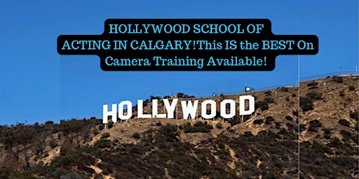 Calgary's Teen Masters  On-Camera Acting Program for FILM & TV!! primary image
