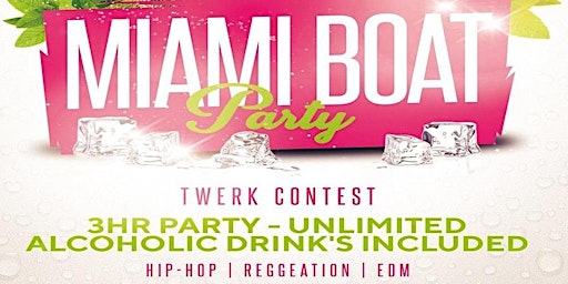 BOAT: MIAMI YACHT PARTIES 2023 (Open Bar Unlimited Drinks) primary image