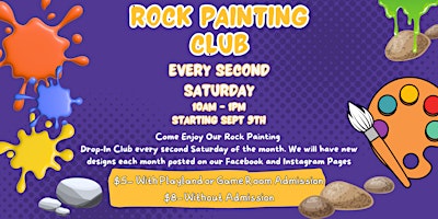 Imagen principal de BAP Rock Painting Drop-In Club