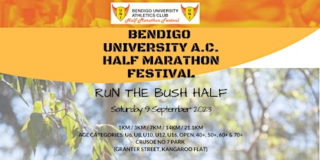 2023 Bendigo University A.C. Half Marathon Festival primary image