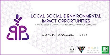 Local Social and Environmental Impacts Workshop | Purple Prize Workshop #3