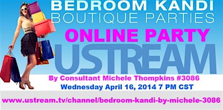 UStream Bedroom Kandi Online Party primary image