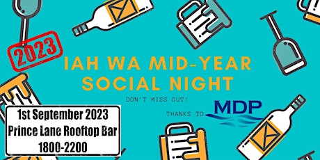 IAH WA Social Night 2023 primary image