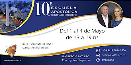 Imagen principal de Escuela Apostólica Argentina de Ministerio 1 al 4 de Mayo Ingreso Gratuito