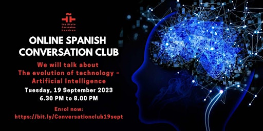 Online Spanish Conversation Club - Tuesday, 19 September - 6.30 PM primary image