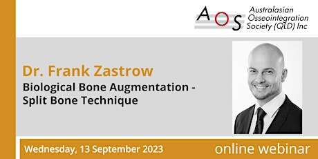 Imagen principal de AOS (SA): AOS (QLD): Biological Bone Augmentation - Split Bone Technique