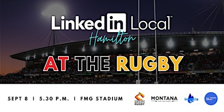 LinkedIn Local Hamilton @ The Rugby primary image