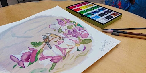 Imagem principal de Japanese Painting Workshop