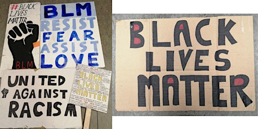 Imagen principal de Black Lives Matter Placards - Reflection