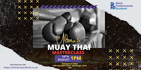 The Ultimate Muay Thai Masterclass with Jamie Allan primary image