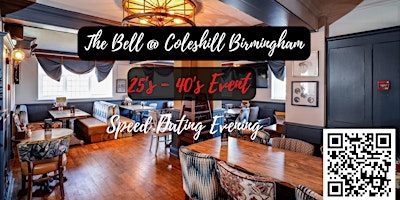 Imagen principal de 25-40's Speed Dating Evening in Coleshill