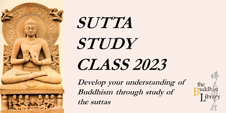 Primaire afbeelding van Sutta Study Class