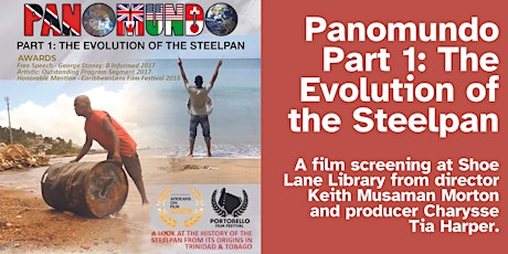 Hauptbild für Film Screening - Panomundo Part 1: The Evolution of the Steelpan