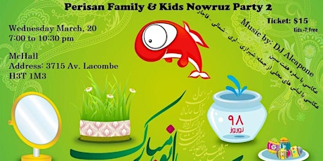 Persian Family & Kids Nowruz Party (Nowruzgan 2) primary image