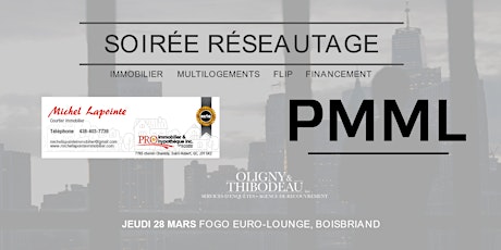 Soirée des Pros de l'Immo - 28 Mars 2019 - Gratuit primary image