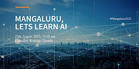 Mangaluru, Lets Learn AI  #MangaluruAI23 primary image