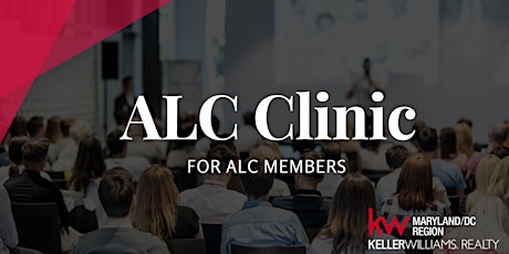 Hauptbild für ALC Clinic for ALCs 2023